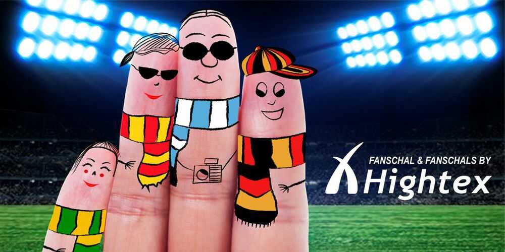 Motto Schal kaufen vom Fanschal Hersteller -  Fanschalstrickerei